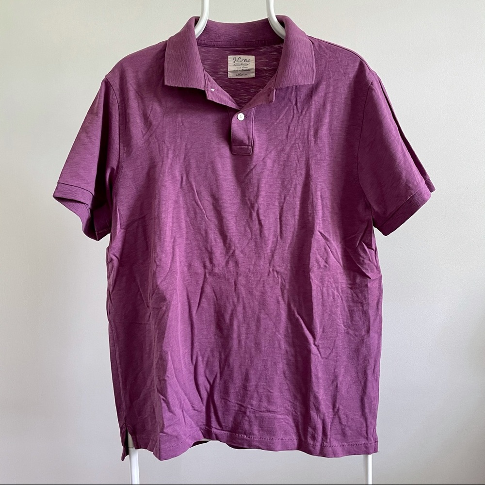 JCrew Slub Cotton Polo
